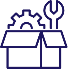 Water heater replacement icon and expert service details by Bucky's Water Heaters Now in Calgary