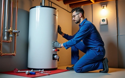 Bucky’s Water Heaters Now expertly installs tankless water heaters in Calgary, ensuring efficient, reliable hot water solutions for local homes

